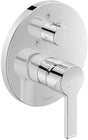 Duravit B.2 Einhebel-Brausemischer Unterputz Chrom mit Keramikmischsystem und Umstellventil