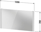 DURAVIT Licht & Spiegel Wandspiegel 1300x700mm mit LED-Beleuchtung und Sensorschalter – Weiß