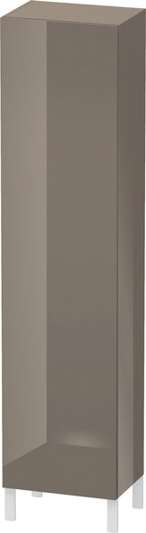 Duravit L-Cube Hochschrank 500 mm, 1 Tür links, flannel grey hochglanz, wandhängend