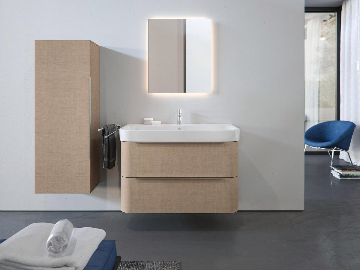 DURAVIT C.1 Einhebel-Waschtischmischer S mit Zugstange, Schwarz Matt