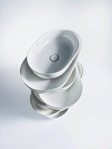 DURAVIT Luv Aufsatzbecken 500x350mm weiß geschliffen ohne Überlauf ohne Hahnlochbank