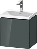 Mitteldichte Faserplatte (MDF) / grau / LCU c-s WH 450x350x480 In MWT E: o. Ek. Glo Tü 1 Tü L In Ron Fr Do Gr Hgl. H