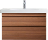 DURAVIT DuraStyle Möbelwaschtisch 1000 mm mit Überlauf & WonderGliss – Weiß