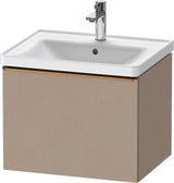 DURAVIT D-Neo Waschtischunterbau 584 mm betongrau matt mit 1 Auszug und Soft-Close