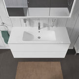 Duravit L-Cube Waschtischunterbau 1220 mm taupe matt mit 2 Schubkästen und Tip-On-Technik