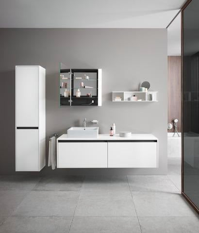 DURAVIT Spiegelschrank Ketho.2 157x600x700mm LED mit Front- und Innenspiegel, Soft-Close, EEK C