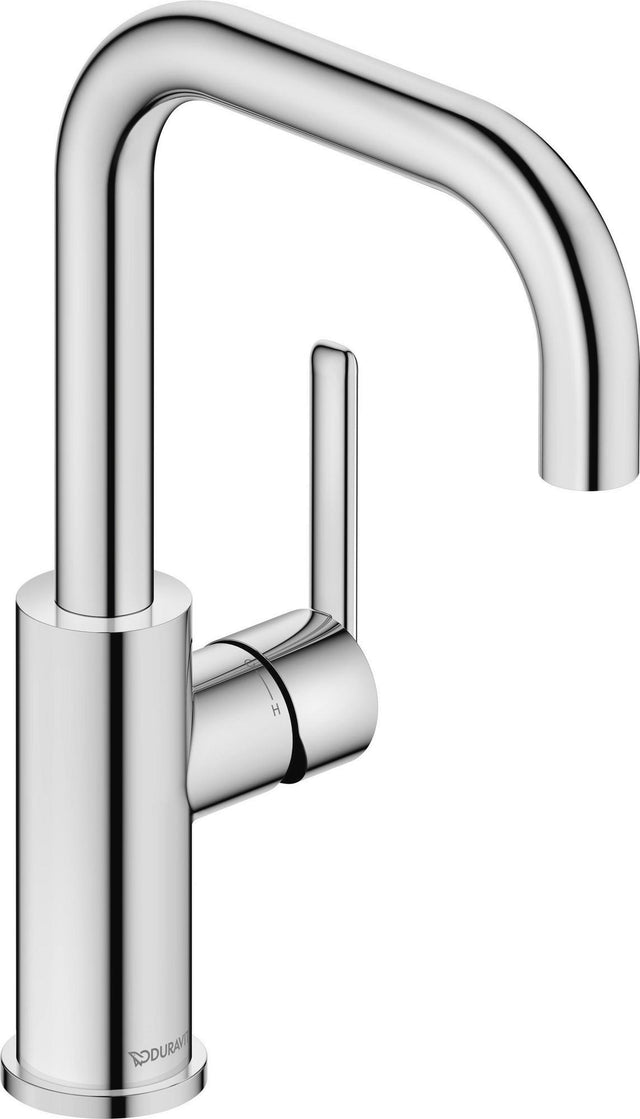 DURAVIT Balcoon Einhebel-Waschtischmischer mit FreshStart & MinusFlow in Chrom