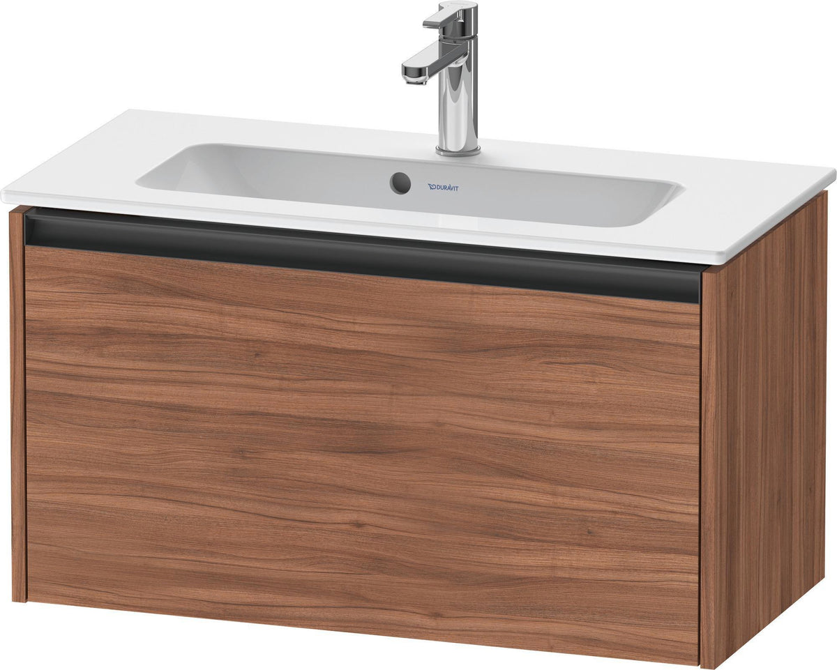 DURAVIT Ketho.2 Waschtischunterbau 810 mm betongrau matt mit Auszug und Soft-Close