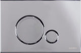 DURAVIT DuraSystem Betätigungsplatte mechanisch für WC Beta 120 Dual Flush Aufgesetzt Chrom