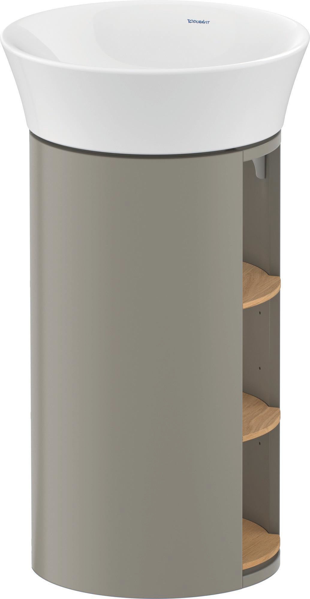 DURAVIT White Tulip Waschtischunterbau bodenstehend 410 mm weiß seidenmatt von Philippe Starck