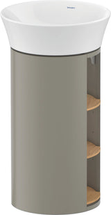 DURAVIT White Tulip Waschtischunterbau bodenstehend 410 mm weiß seidenmatt von Philippe Starck