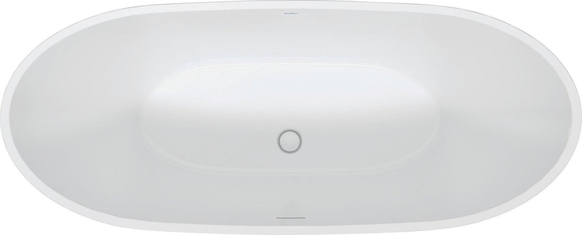 DURAVIT DuraVato Freistehbadewanne oval weiß Acryl 1700x710x690 mm mit Überlauf