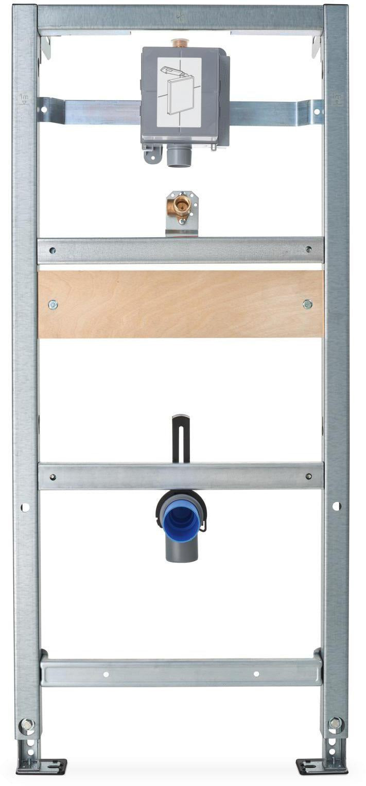 Duravit DURASYSTEM Urinal-Element 500 x 1148 mm für UP-Druckspüler, Trockenbau, vormontiert