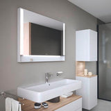 DURAVIT Waschtisch Qatego Studio F. A. Porsche 1000 mm Weiß mit Hahnlochbank und HygieneGlaze