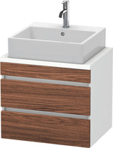 DURAVIT DuraStyle Konsolenunterschrank 600 mm betongrau matt mit 2 Schubkästen und Soft-Close