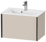 Duravit XViu Waschtischunterbau 610 mm weiß matt mit Tip-On-Technik für ME by Starck