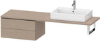 2 Schubkästen / sonstige / US f.Kons.Comp. L-Cube400x720x547mm 2 Schk.leinen