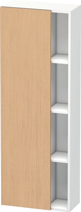 DURAVIT DuraStyle Hochschrank 1400 mm, 1 Tür links, weiß matt – wandhängend mit Soft-Close