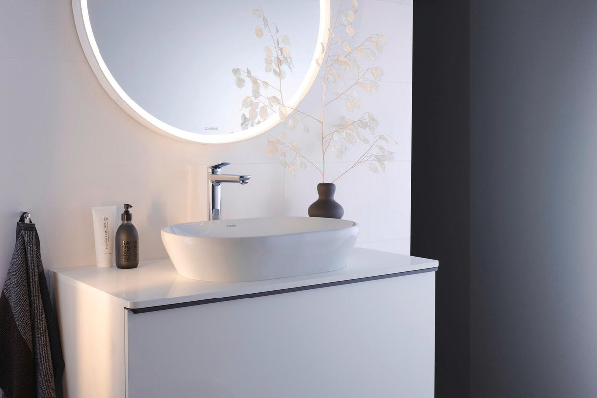 DURAVIT Wave Einhebel-Waschtischmischer XL Bronze Gebürstet ohne Zugstange