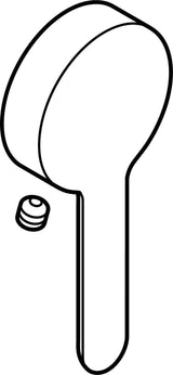 Duravit Universal Griff Ersatzteil für Wanne, Brause und Waschtisch – UP-Montage