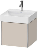 Duravit Waschtischunterbau XSquare 397x484x460mm, 1 Auszug, weiß matt – wandhängend für DuraSquare