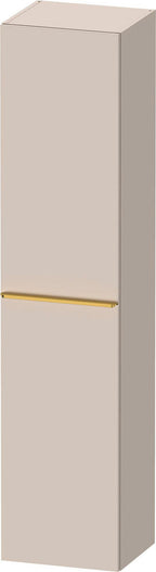 sonstige / matt / HS,Tür:1,TA:LI,Gr:Gold Poliert 400x360x1760mm, Taupe Matt,