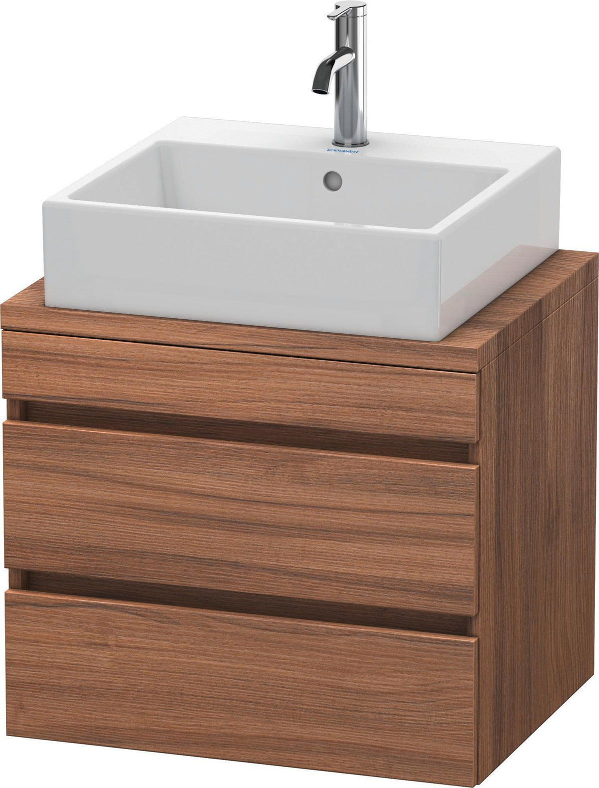 DURAVIT DuraStyle Konsolenunterschrank 600 mm betongrau matt mit 2 Schubkästen und Soft-Close