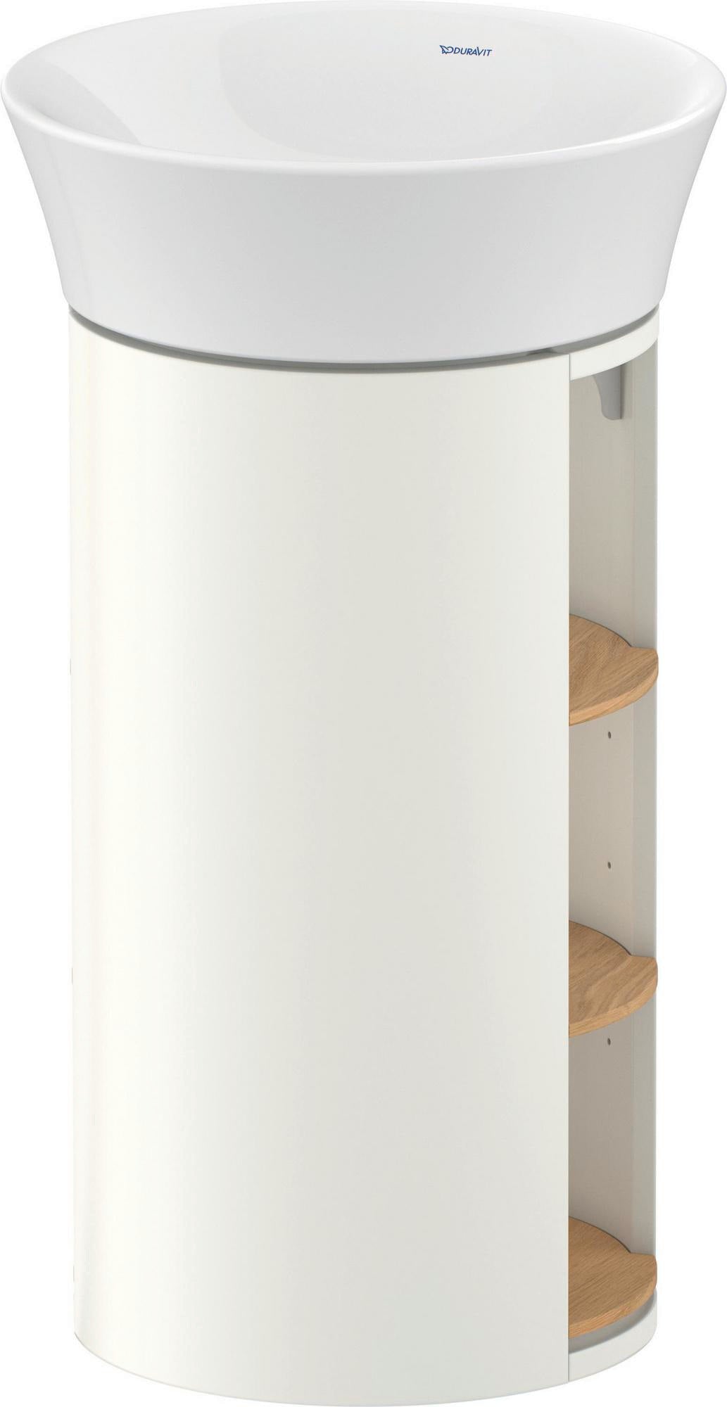 DURAVIT White Tulip Waschtischunterbau bodenstehend 410 mm weiß seidenmatt von Philippe Starck