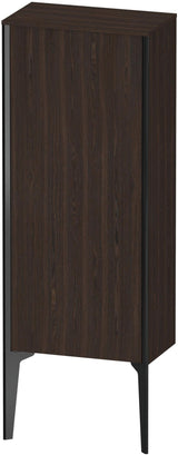Duravit Halbhochschrank XViu 890 mm, links, Nussbaum matt, Push-Open & Soft-Close