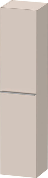 DURAVIT D-Neo Hochschrank 400x360x1760 mm, 1 Tür links, Eiche Schwarz – Matt, Soft-Close
