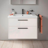 DURAVIT D-Code 2.0 Waschtischunterbau 784 mm Eiche Marmor mit Soft-Close