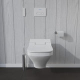 DURAVIT SensoWash Slim Dusch-WC-Sitz für DuraStyle, weiß, mit Fernbedienung & Durchlauferhitzer