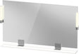 DURAVIT Sivida Spiegel 1250x650x36 mm mit LED, Dimmfunktion und Sensorschalter – Chrom/Weiß Matt