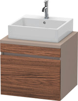 DURAVIT DuraStyle Konsolenunterschrank 600 mm betongrau matt – 1 Auszug, wandhängend