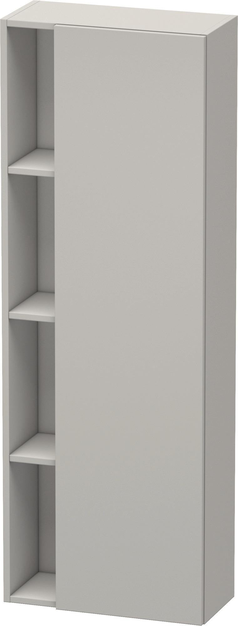 DURAVIT DuraStyle Hochschrank 1400 mm, 1 Tür links, weiß matt – wandhängend mit Soft-Close