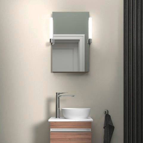 DURAVIT Sivida Spiegel 450x650x36 mm mit LED-Beleuchtung, Dimmfunktion und Sensorschalter – Wandmontage