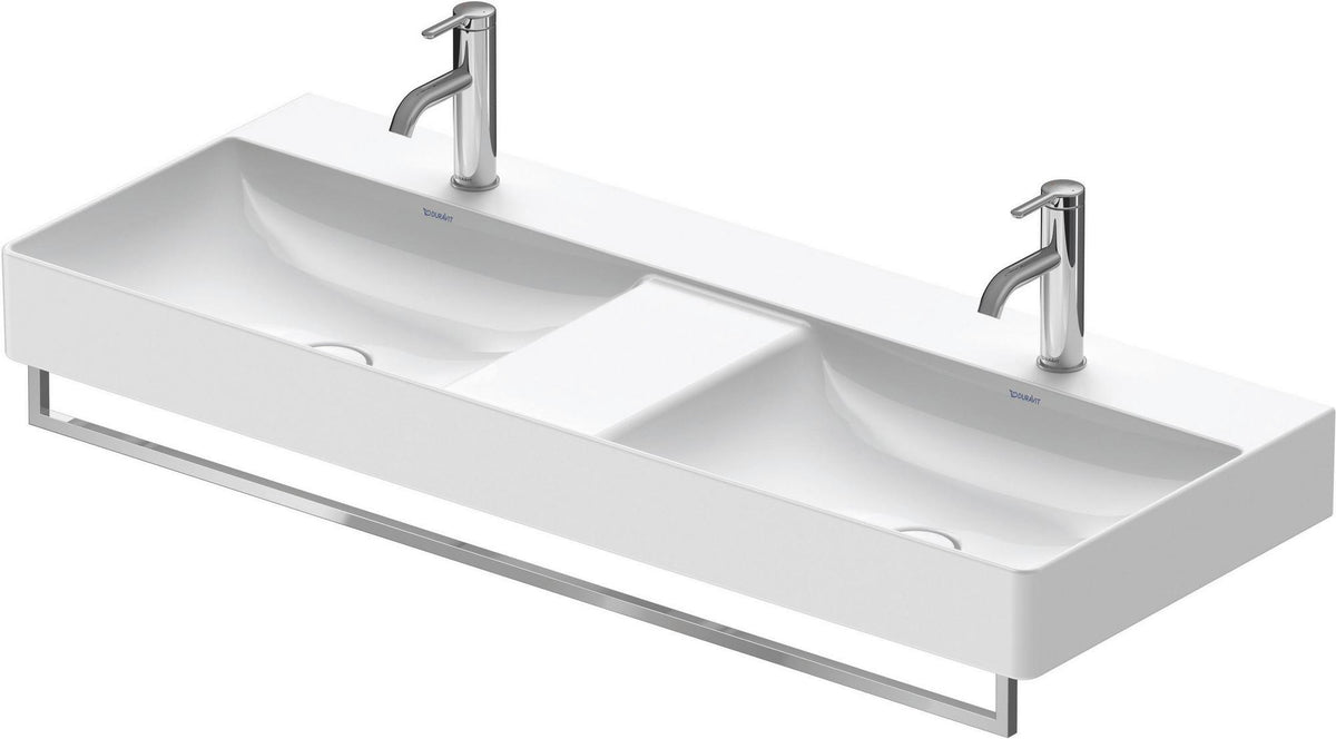 DURAVIT Universal Handtuchhalter Chrom 941 mm – 1 Arm, eckiges Design