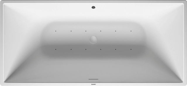 DURAVIT DuraSquare Whirlwanne 1850x850 mm freistehend mit Air-System und 2 Rückenschrägen