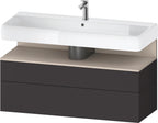 graphit supermatt / Nische taupe supermatt / anthrazit