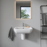 DURAVIT Halbsäule Starck 3 aus Sanitärkeramik für Waschtische 030050, 075045, 030160, 030155, weiß