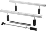 Duravit D-Code Fußgestell für Eckbadewanne 700137, 40x580x115 mm, Stahl