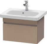 DURAVIT DuraStyle Waschtischunterbau wandhängend 580 mm betongrau matt mit Soft-Close-Auszug