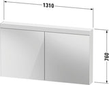 Duravit Spiegelschrank Best mit LED-Beleuchtung, 610 mm, Anschlag links, Soft-Close