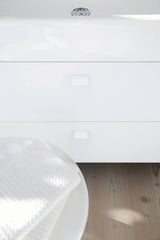 Duravit Waschtisch Vero Air 1000 mm mit Überlauf, 1 Hahnloch Mitte, weiß – Wandmontage