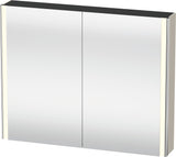 DURAVIT XSquare Spiegelschrank 1000 mm mit LED-Beleuchtung, 2 Türen, Soft-Close