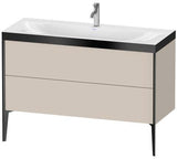 Duravit Möbelwaschtischset XVIU 1200x480mm Chaos mit Unterbau und Raumsparsiphon