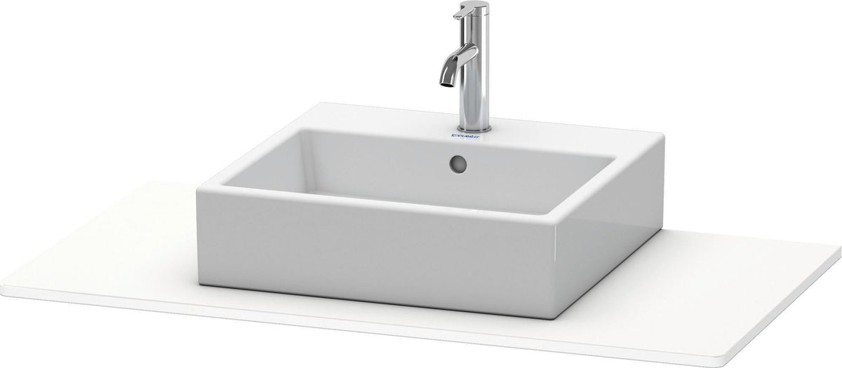 DURAVIT XSquare Konsole 1000x550x16 mm Taupe super matt – Badmöbel Waschtischplatte
