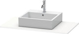 DURAVIT XSquare Konsole 1000x550x16 mm Taupe super matt – Badmöbel Waschtischplatte