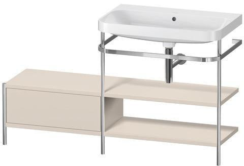 Duravit Waschtischunterbau Happy D.2 Plus 1400x490 mm Metallkonsole supermatt