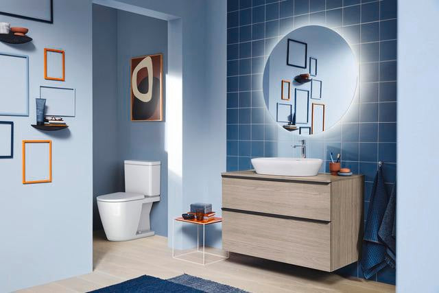 Duravit D-Neo Aufsatzbecken 600 mm oval weiß mit WonderGliss